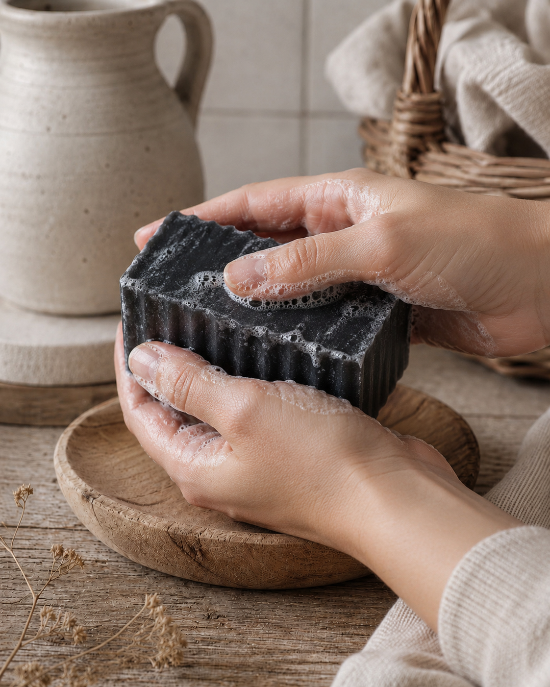 Charcoal Goat Milk & Shea Butter Soap