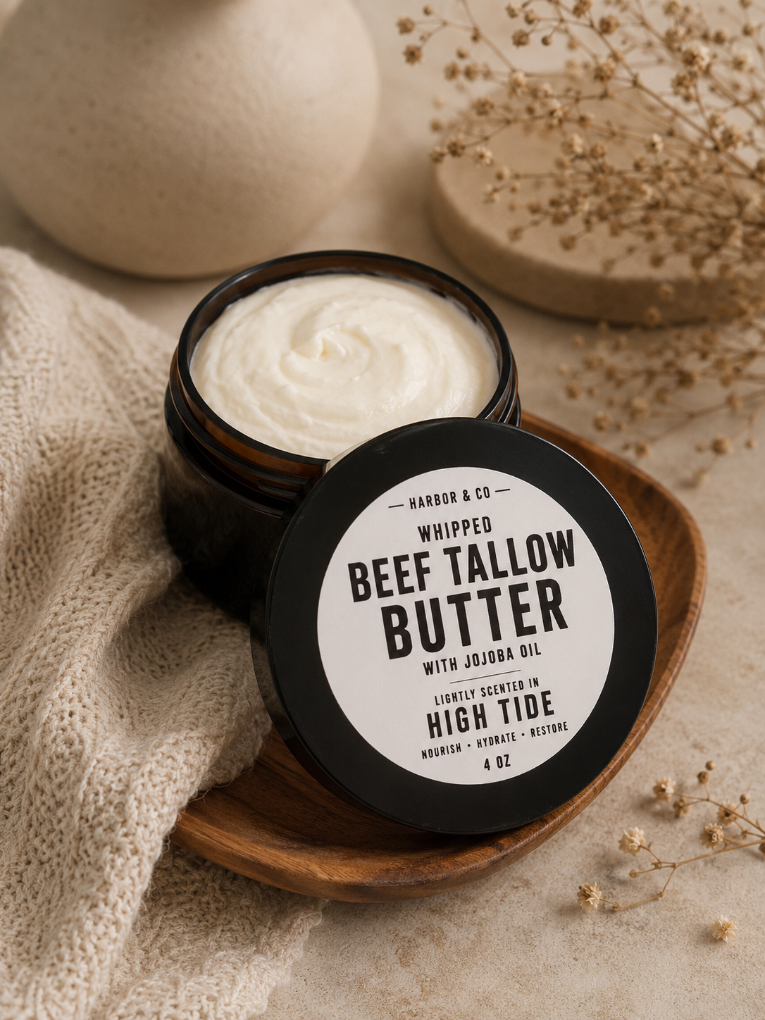 Beef Tallow Whipped Butter