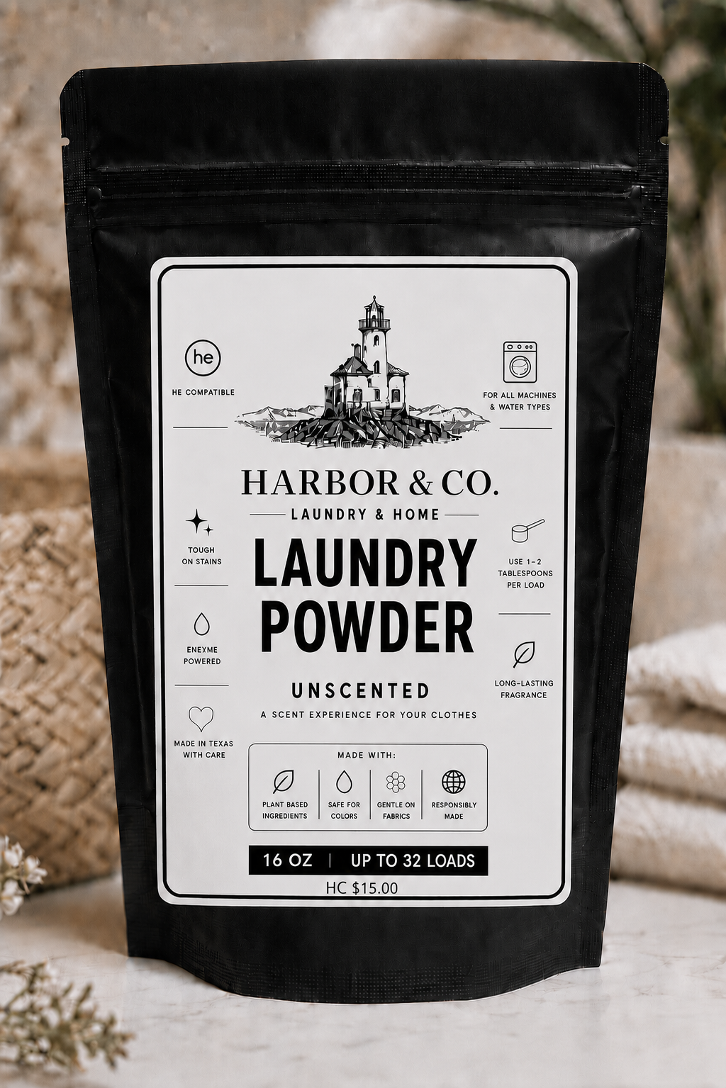 Unscented – Ultra Cleaning Laundry Powder