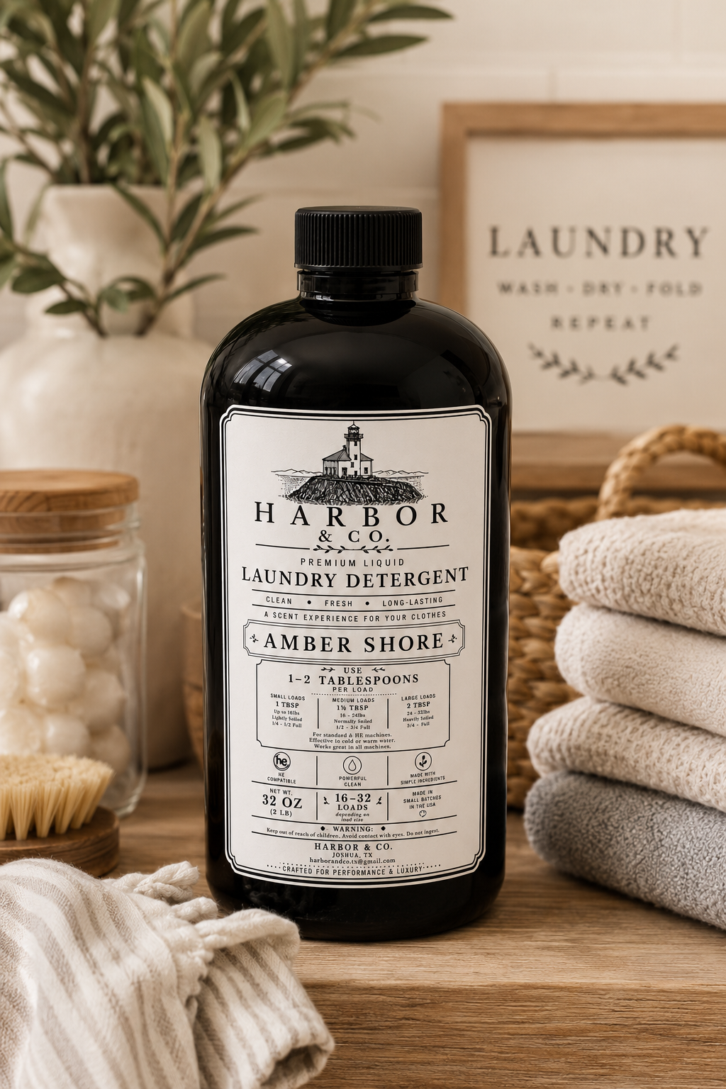 Harbor & Co. Premium Liquid Laundry Detergent