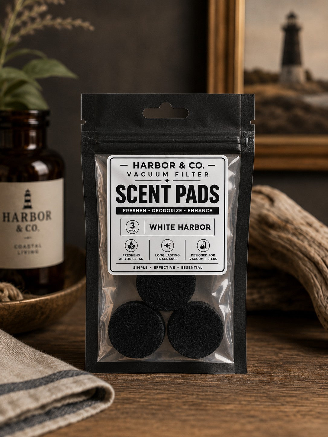 Vacuum Filter Scent Pads — 3 Pack