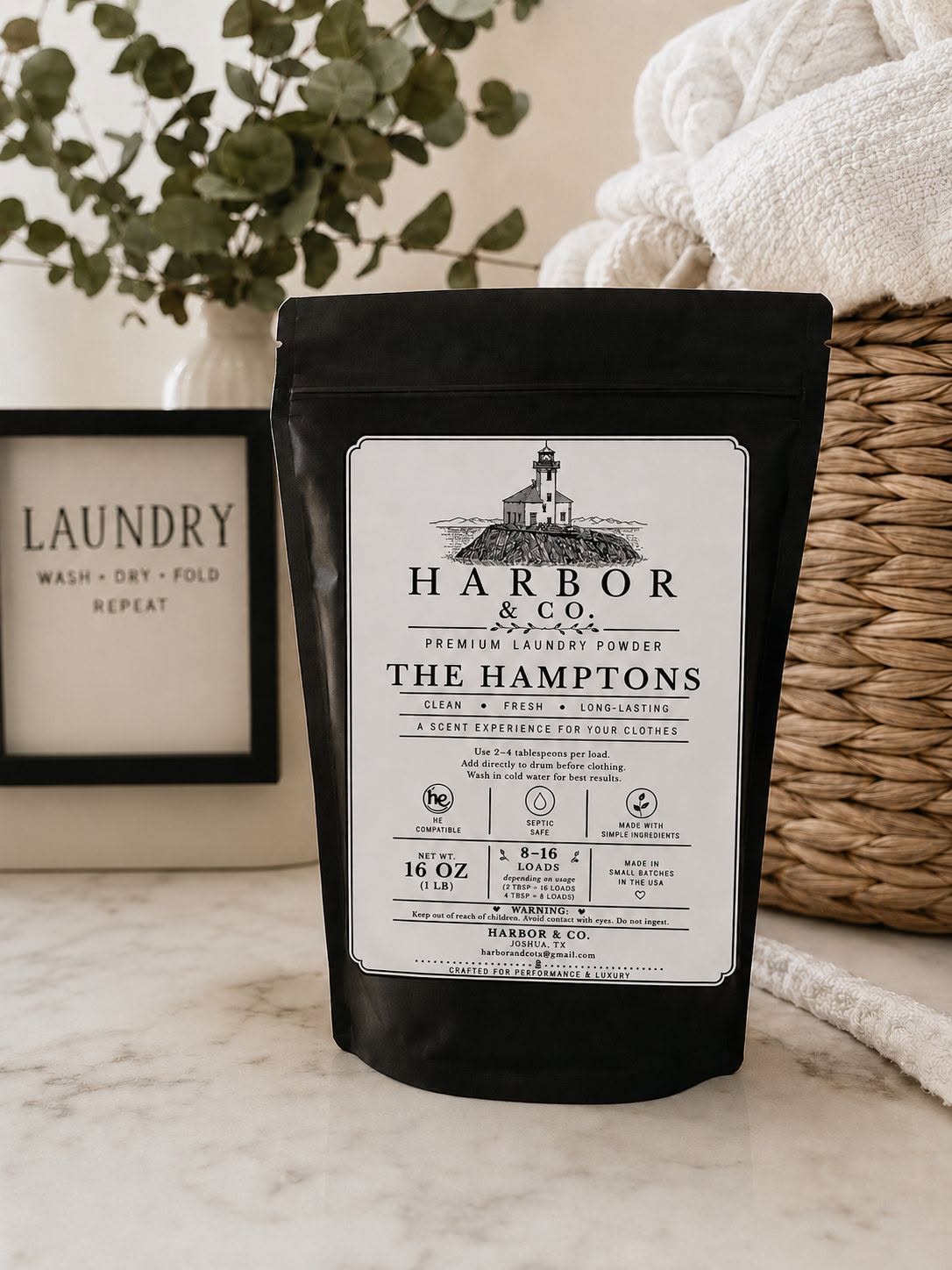 Harbor & Co. Laundry Powder - High Tide