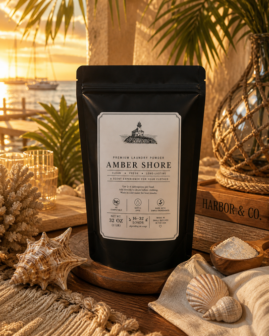 Harbor & Co. Laundry Powder - Amber Shore