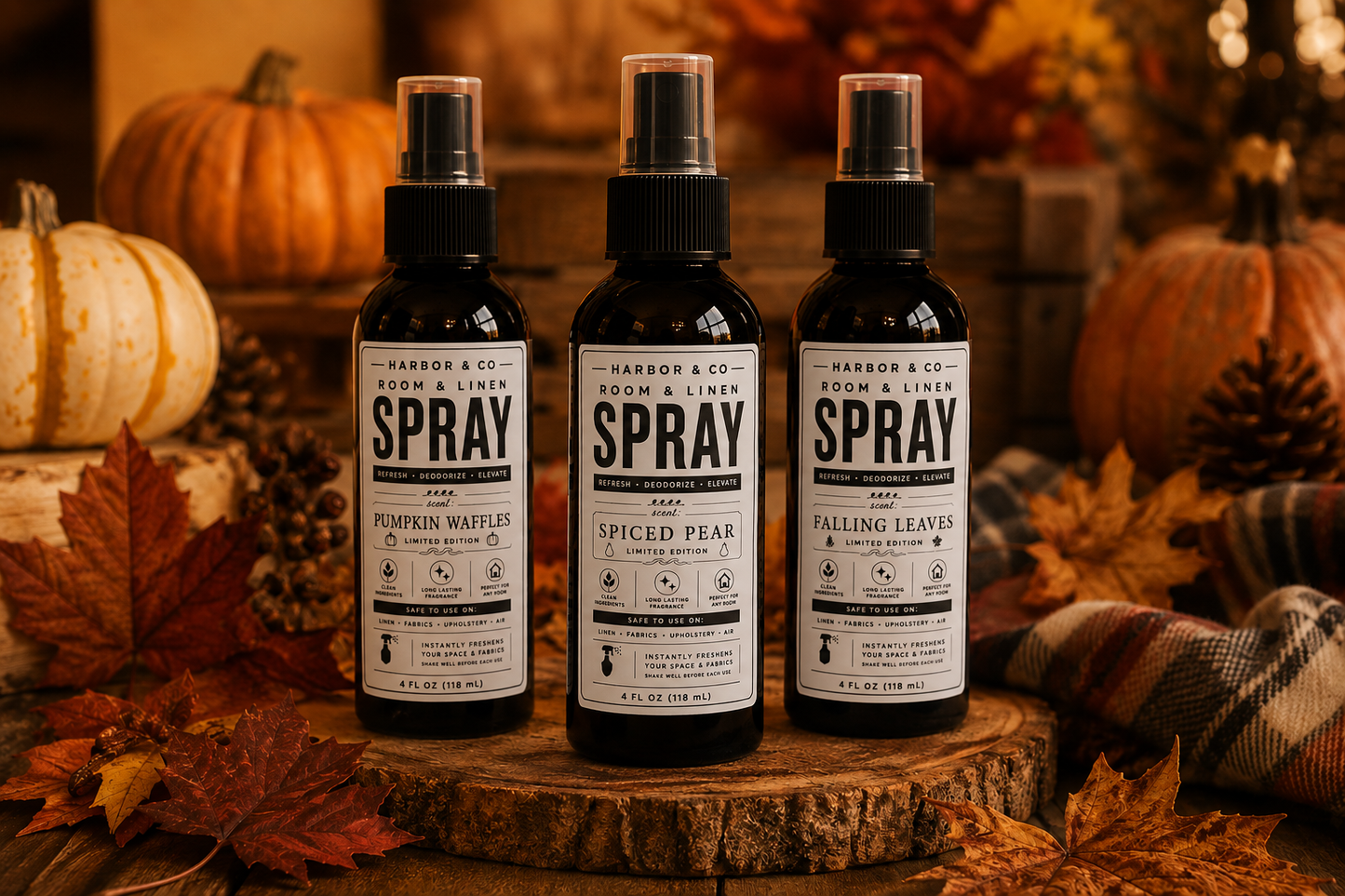 🍂 Limited Edition Fall Room Spray Collection