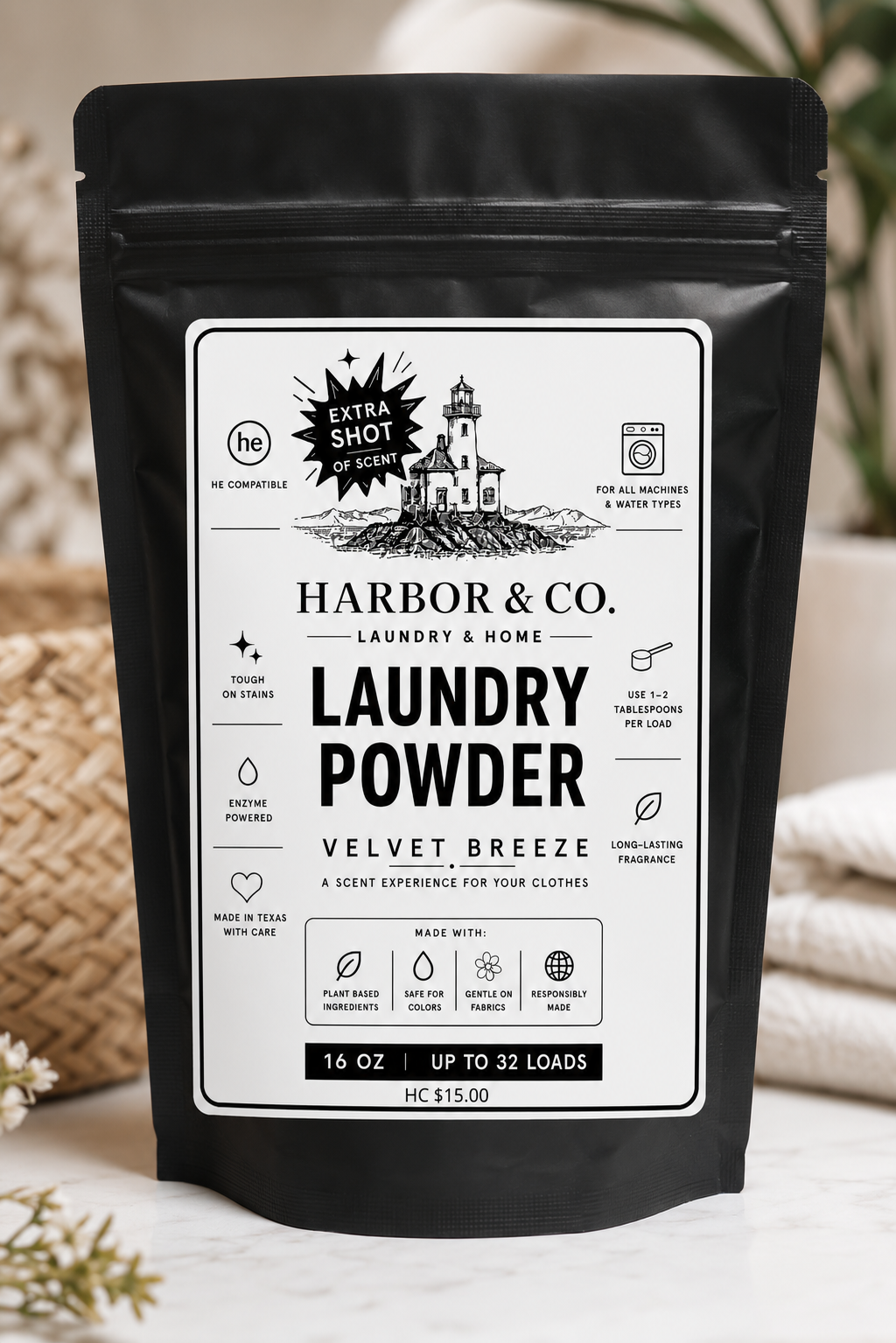 Velvet Breeze – Ultra Scent Extra Shot Laundry Powder